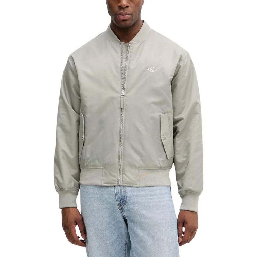 Calvin Klein Jeans Bicolor Polyamide Men's Bomber